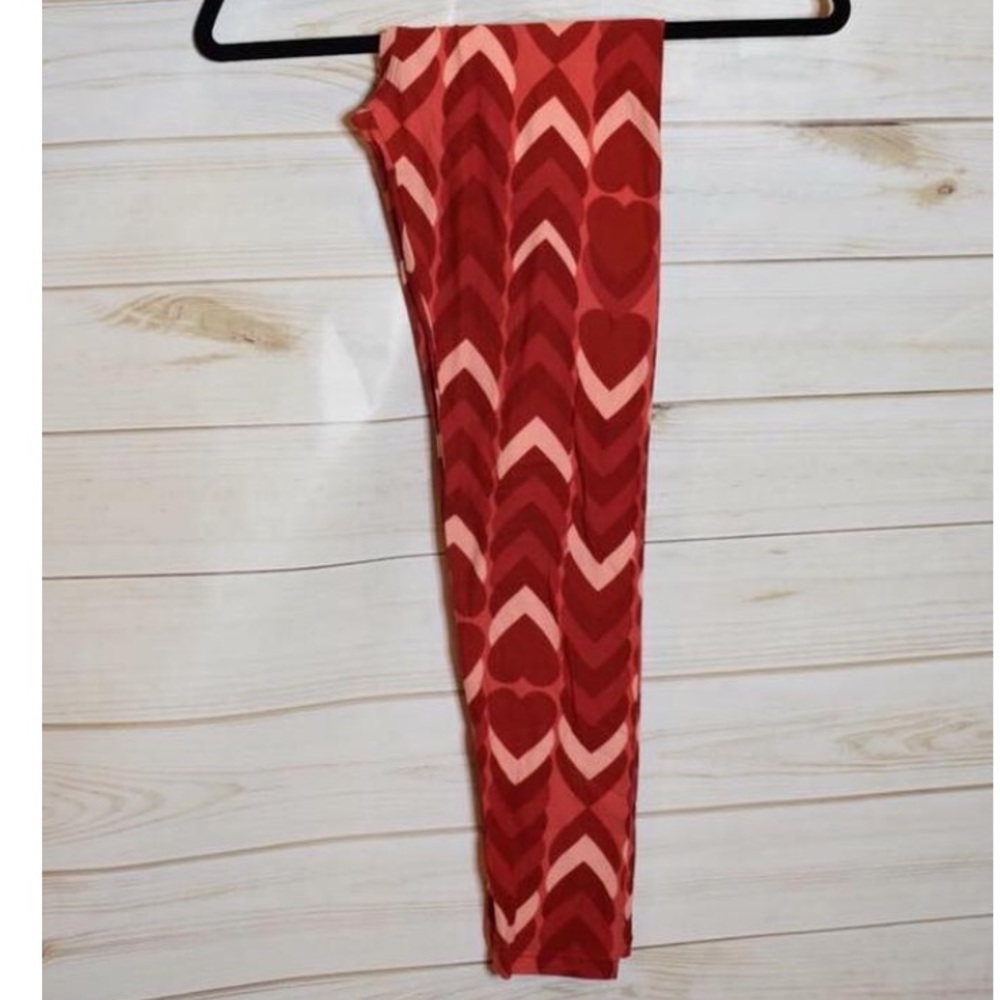 Valentines Lularoe OS leggings
